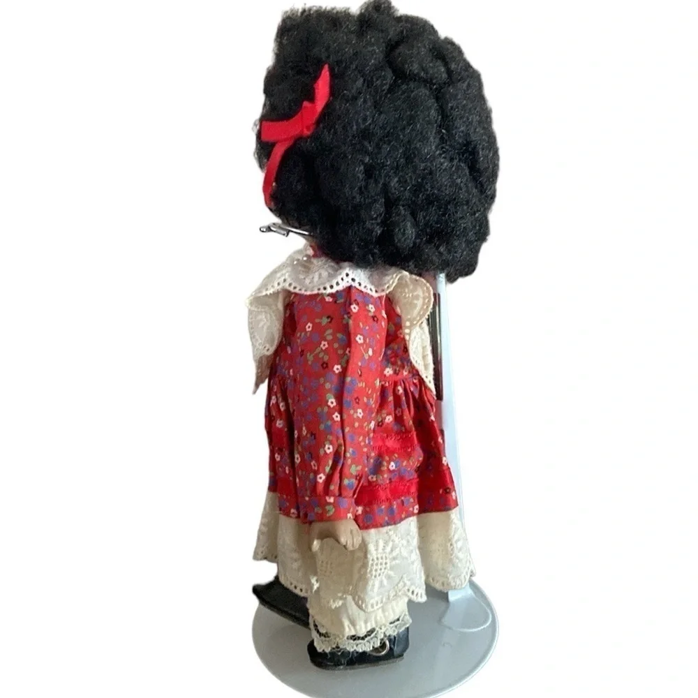 Vintage Victoria Ashlea Porcelain African American Black Doll Collectible Toy